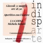 aperitivo presso Indisparte con l'autrice Michela Belotti