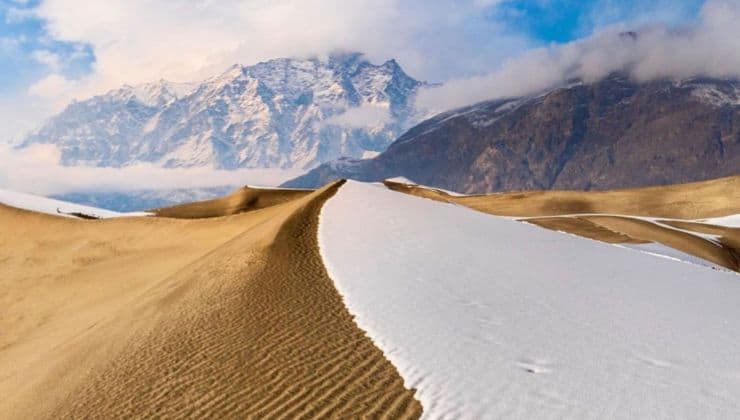 Tra neve e sabbia